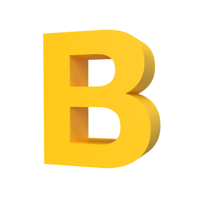 b